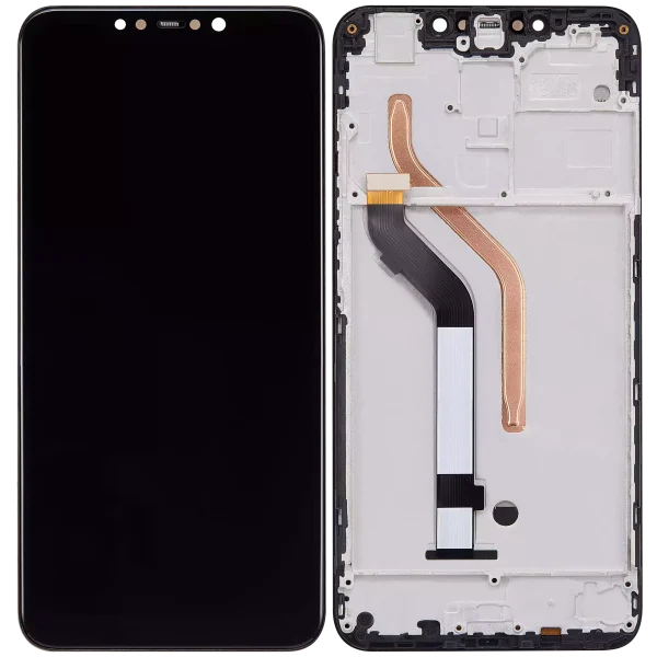 Xiaomi Pocophone F1 İle Uyumlu Ekran Dokunmatik Çerçeveli Orijinal (Tüm Renkler Uyumlu)