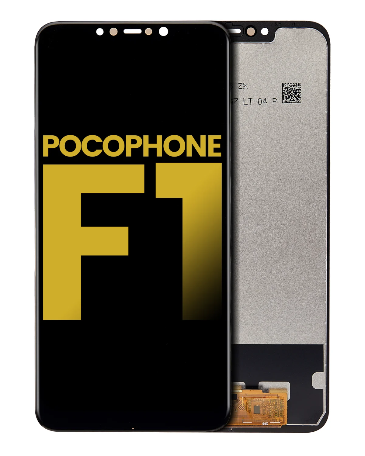 Xiaomi Pocophone F1 İle Uyumlu Ekran Dokunmatik Çerçevesiz Orijinal (Tüm Renkler Uyumlu) - Görsel 2