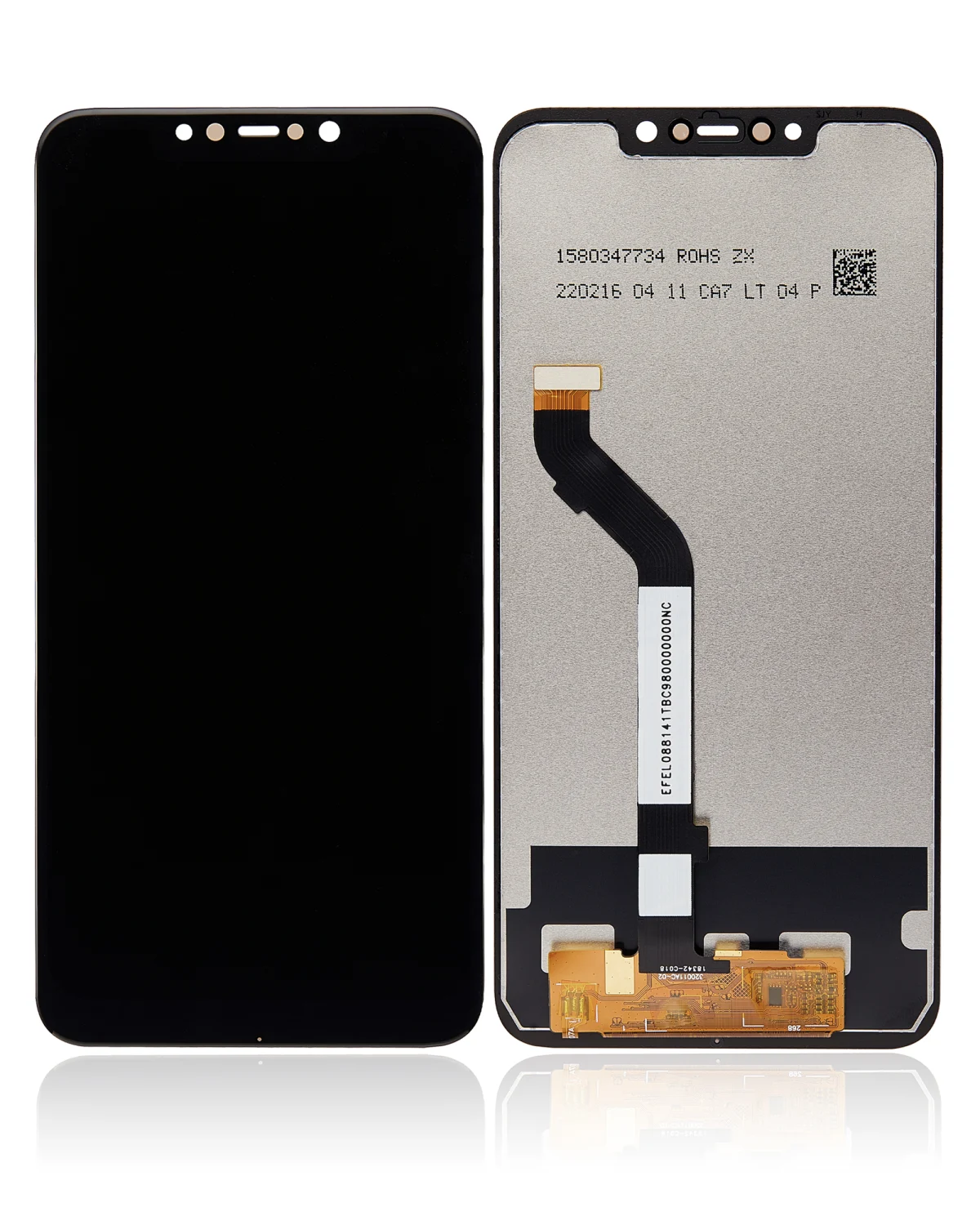 Xiaomi Pocophone F1 İle Uyumlu Ekran Dokunmatik Çerçevesiz Orijinal (Tüm Renkler Uyumlu)