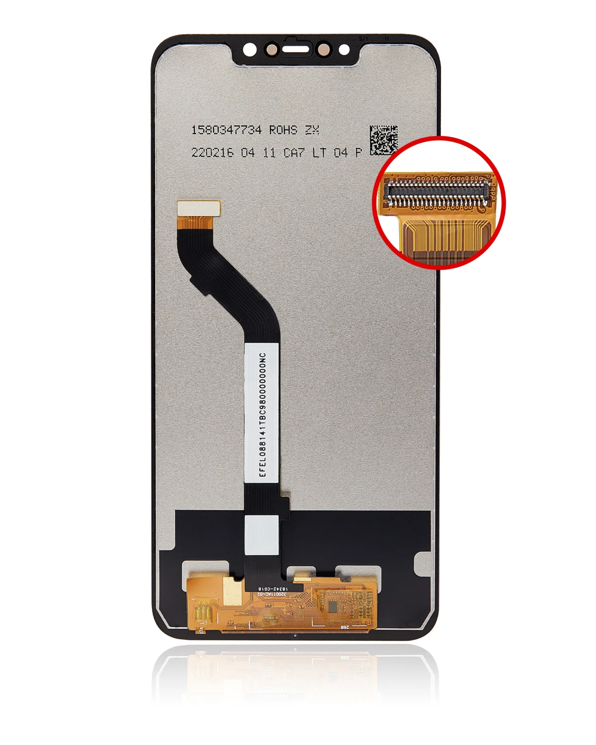 Xiaomi Pocophone F1 İle Uyumlu Ekran Dokunmatik Çerçevesiz Orijinal (Tüm Renkler Uyumlu) - Görsel 4