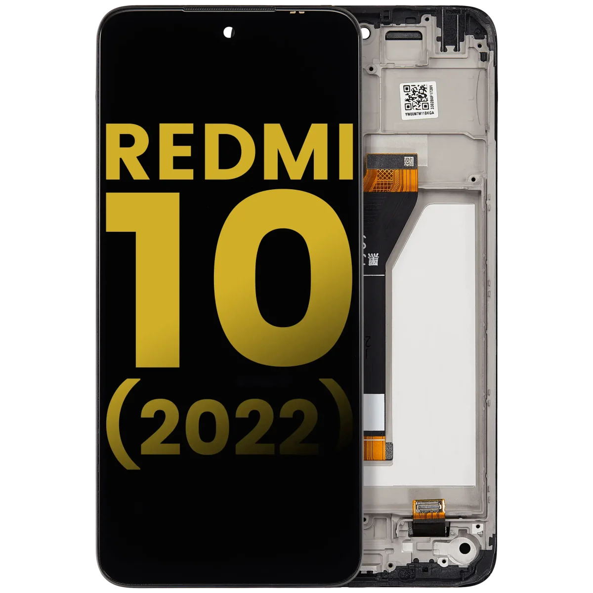 Xiaomi Redmi 10 İle Uyumlu 2022) / Redmi 10 Prime (2022) Orijinal (Tüm Renkler Uyumlu)  Çerçeveli Ekran Dokunmatik - Görsel 2