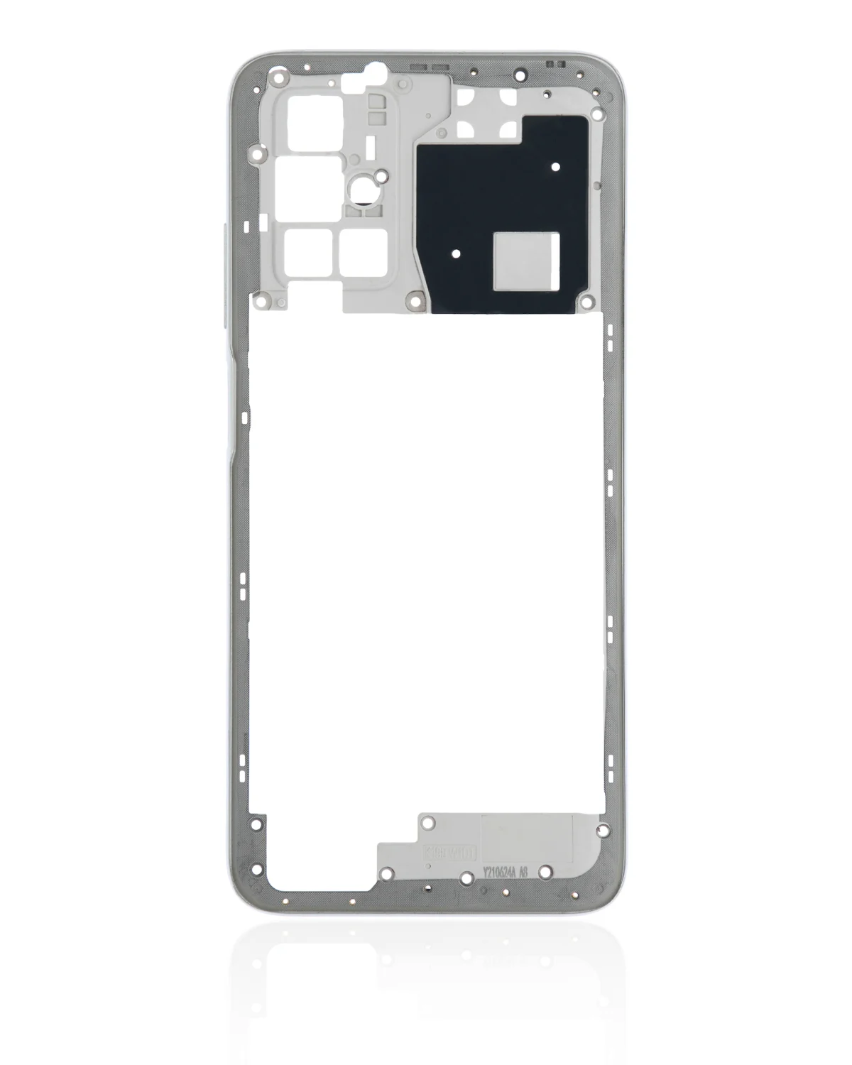 Xiaomi Redmi 10 İle Uyumlu Çakıl Beyazı)  Orta Kasası - Görsel 3