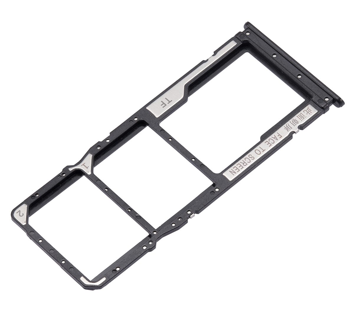 Xiaomi Redmi 10 İle Uyumlu Çift Sim Kart Tepsisi (Karbon Gri) - Görsel 3