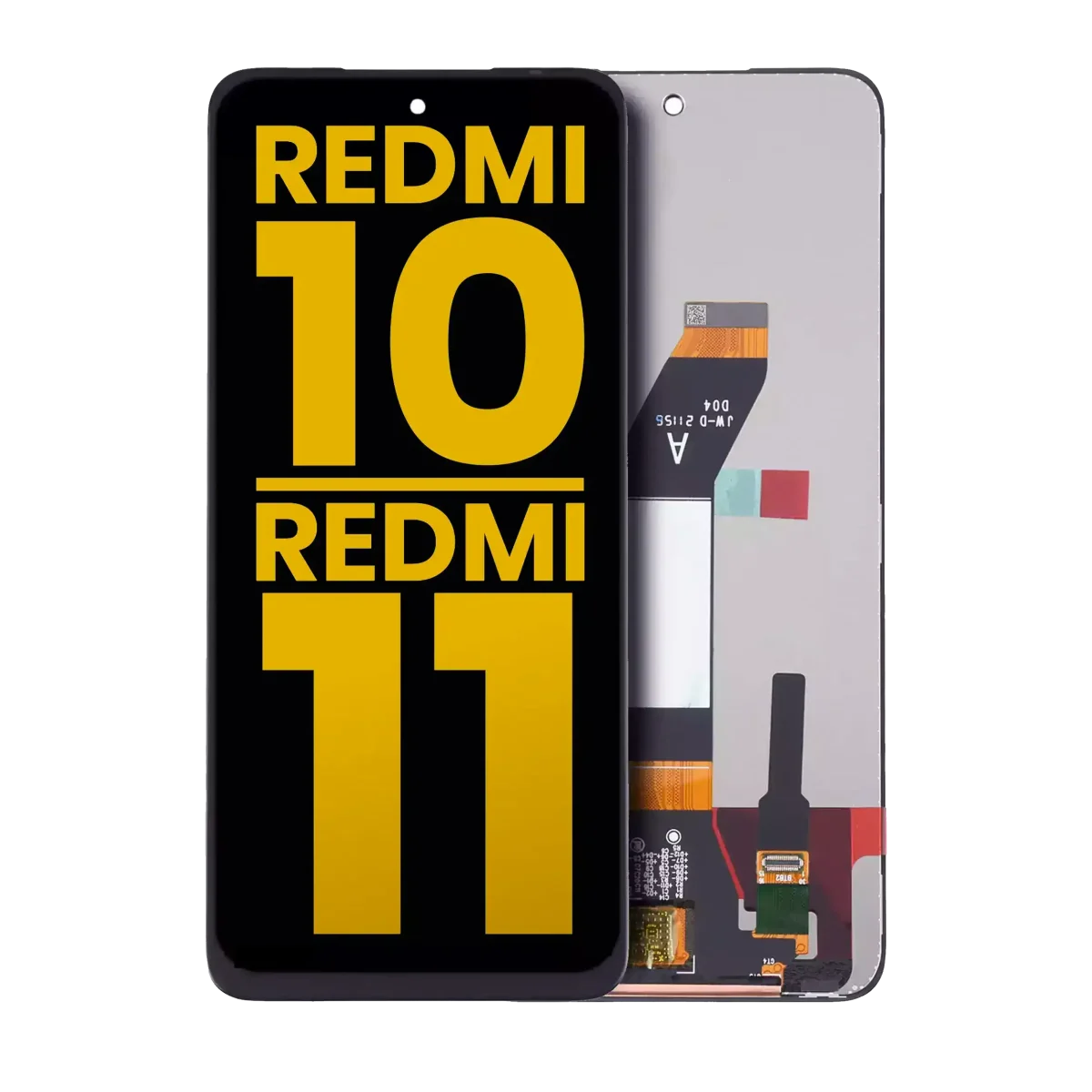Xiaomi Redmi 10 İle Uyumlu Ekran Dokunmatik Çerçevesiz (2021–2022) Orijinal (Tüm Renklerle Uyumlu) - Görsel 2
