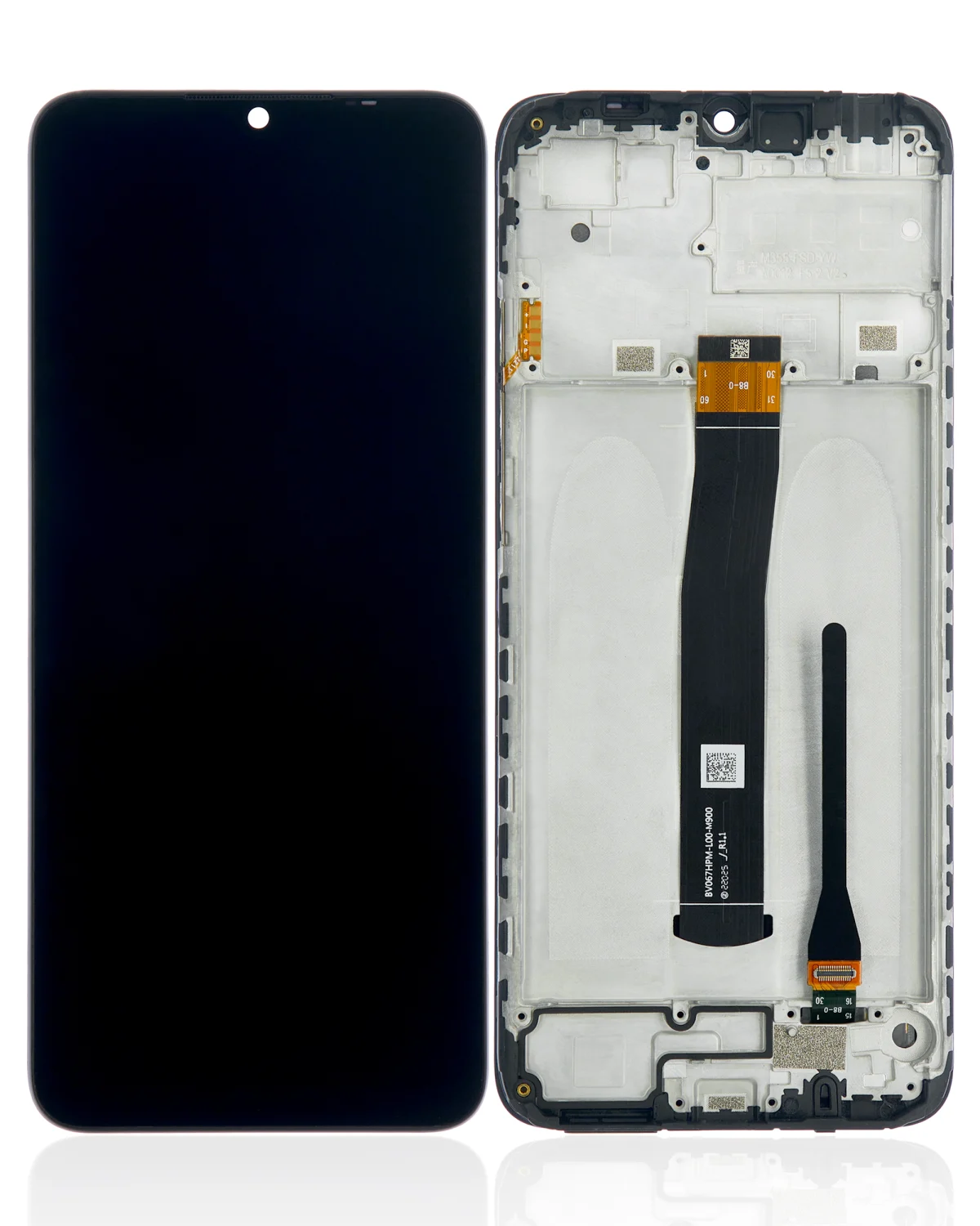 Xiaomi Redmi 10C İle Uyumlu Ekran Dokunmatik Çerçeveli Orijinal (Tüm Renklerle Uyumlu)