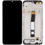 Xiaomi Redmi 10C İle Uyumlu Ekran Dokunmatik Çerçeveli (Tüm Renklerle Uyumlu)