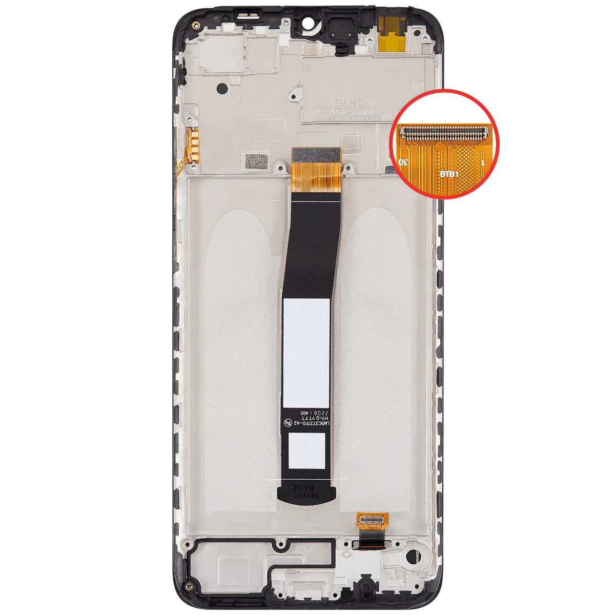 Xiaomi Redmi 10C İle Uyumlu Ekran Dokunmatik Çerçeveli (Tüm Renklerle Uyumlu) - Görsel 3
