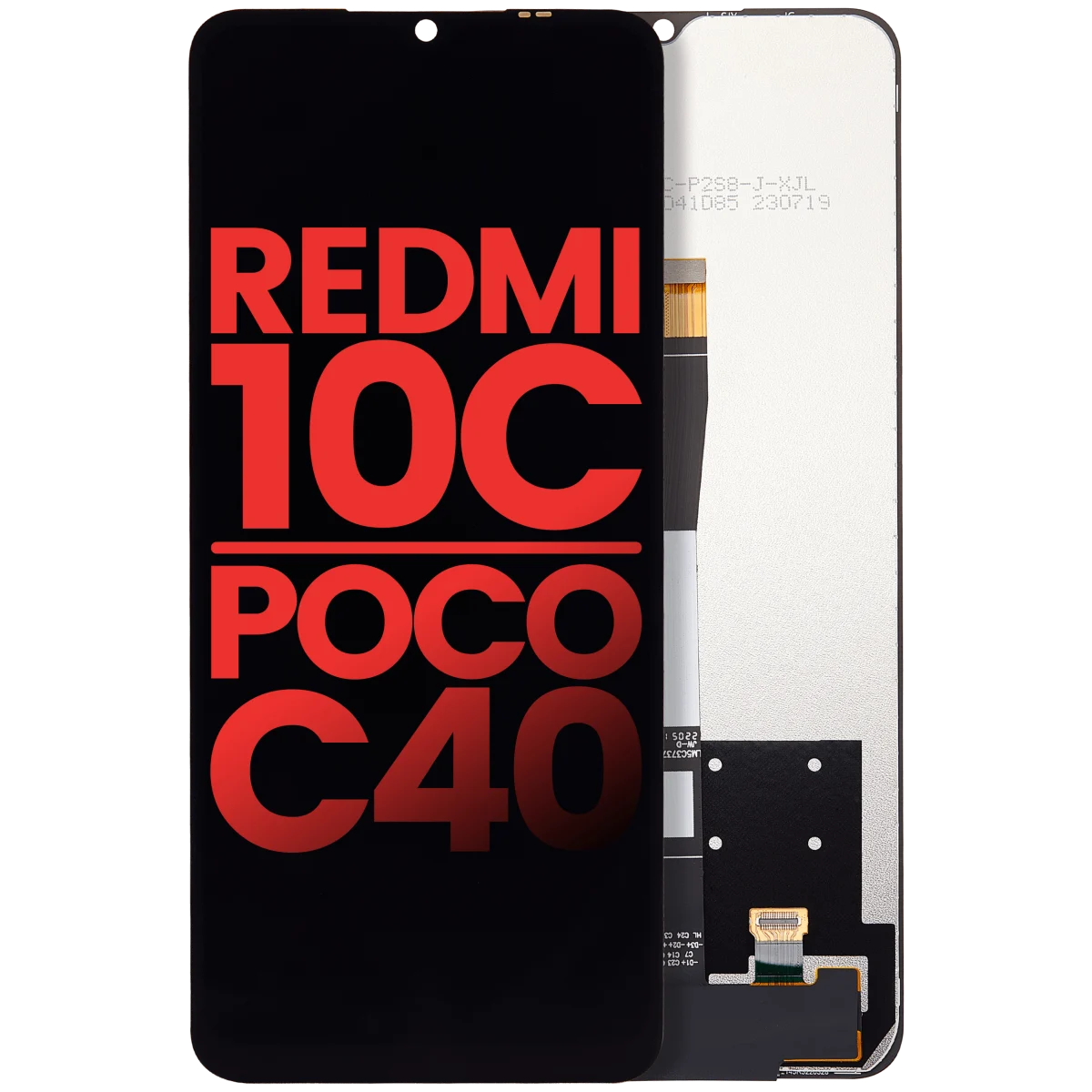 Xiaomi Redmi 10C İle Uyumlu Ekran Dokunmatik Çerçevesiz (A Plus Kalite) (Tüm Renklerle Uyumlu) - Görsel 2
