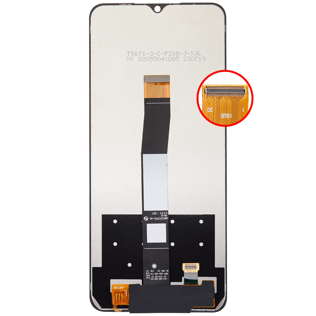 Xiaomi Redmi 10C İle Uyumlu Ekran Dokunmatik Çerçevesiz (A Plus Kalite) (Tüm Renklerle Uyumlu) - Görsel 4