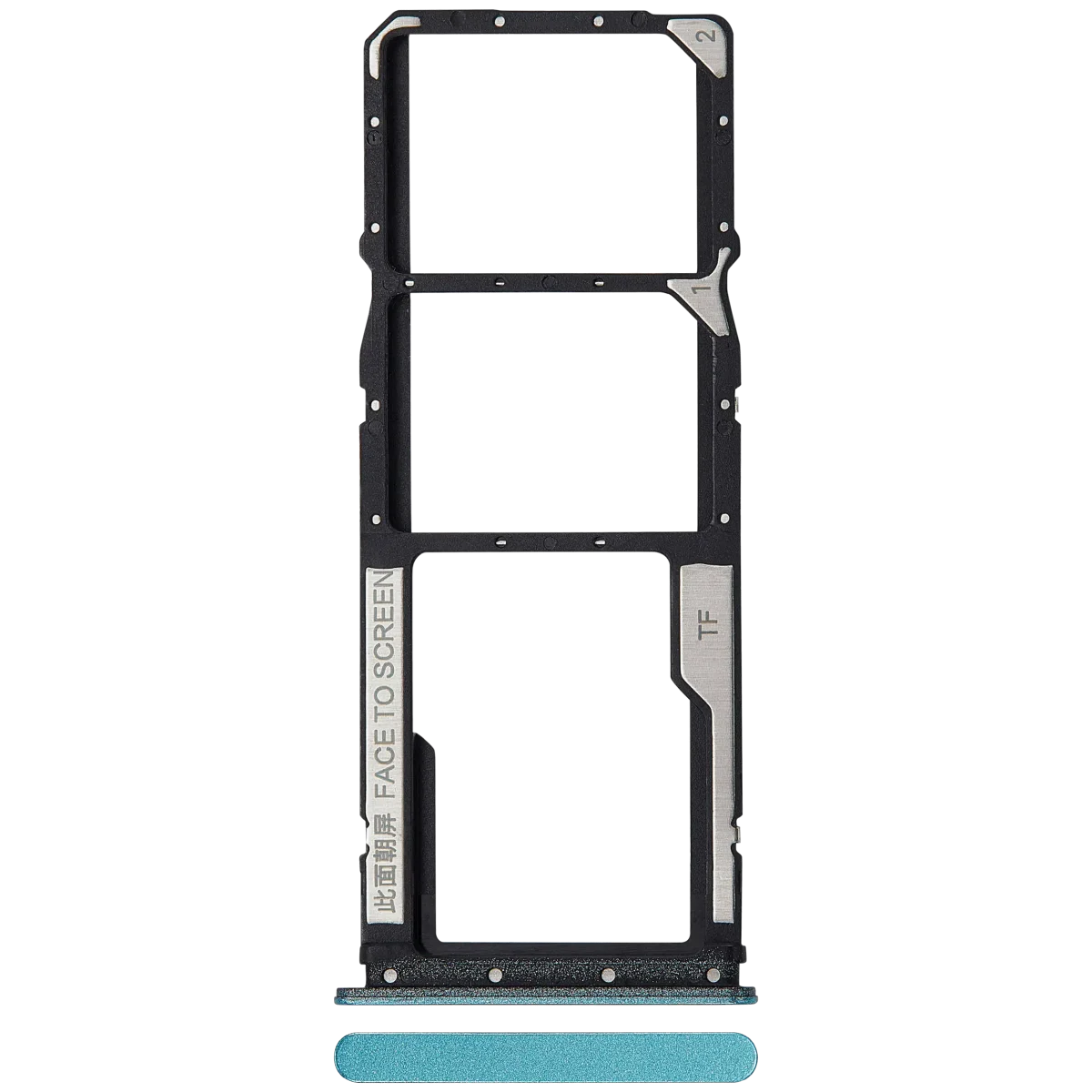 Xiaomi Redmi 10C İle Uyumlu Sim Kart Tepsisi (Aurora Green) - Görsel 2