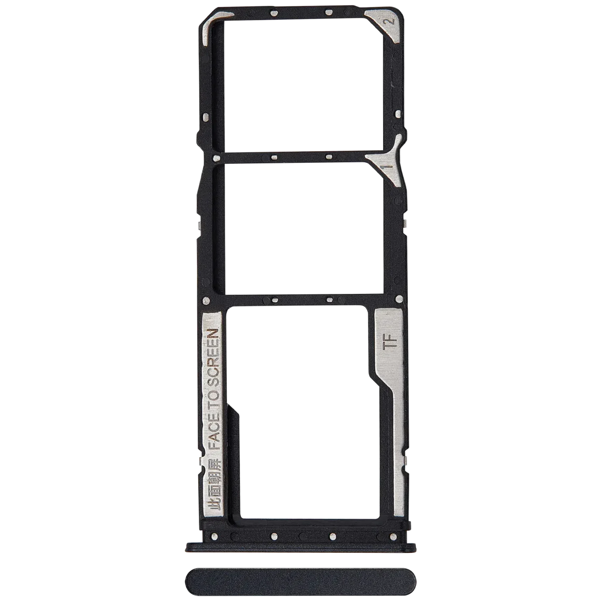 Xiaomi Redmi 10C İle Uyumlu Sim Kart Tepsisi (Grafit Gri) - Görsel 2