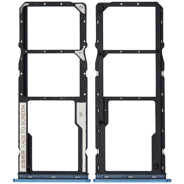 Xiaomi Redmi 10C İle Uyumlu Sim Kart Tepsisi (Okyanus Mavisi)