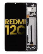 Xiaomi Redmi 12C İle Uyumlu Ekran Dokunmatik Çerçeveli (Orijinal - Tüm Renkler Uyumlu) - Görsel 2