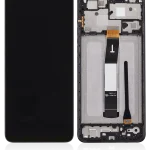 Xiaomi Redmi 12C İle Uyumlu Ekran Dokunmatik Çerçeveli (Orijinal - Tüm Renkler Uyumlu)