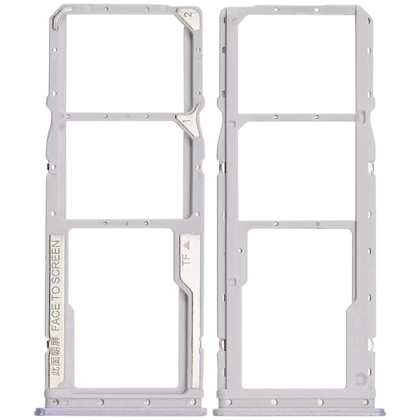 Xiaomi Redmi 12C İle Uyumlu Sim Kart Tepsisi (Mor)