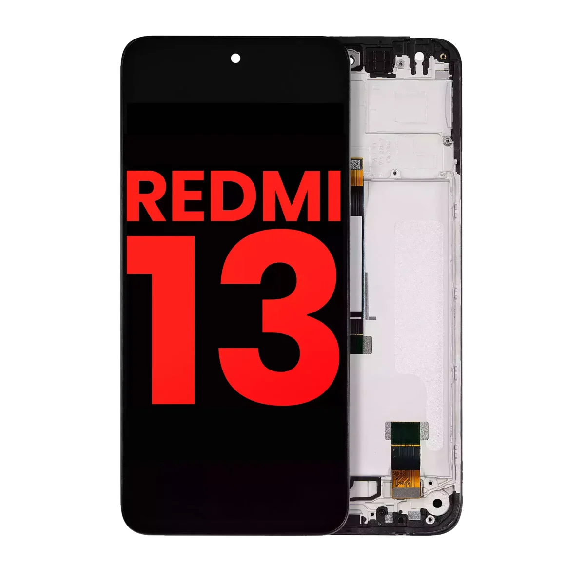 Xiaomi Redmi 13 5G İle Uyumlu Ekran Dokunmatik Çerçeveli (A Plus Kalite - Tüm Renkler Uyumlu)