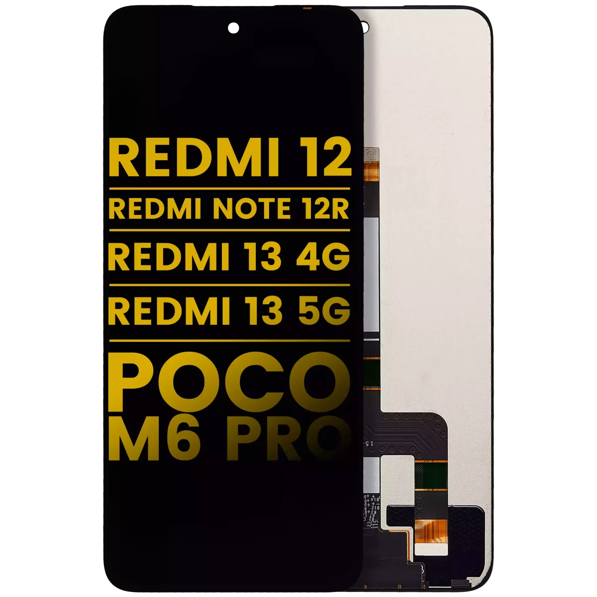 Xiaomi Redmi 13 5G İle Uyumlu Ekran Dokunmatik Çerçevesiz (Orijinal - Tüm Renkler Uyumlu) - Görsel 3