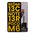 Xiaomi Redmi 13C İle Uyumlu Ekran Dokunmatik Çerçevesiz (Orijinal - Tüm Renkler Uyumlu) - Görsel 2