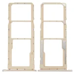 Xiaomi Redmi 7A İle Uyumlu Çift Sim Kart Tepsisi (Mat Altın)