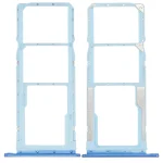 Xiaomi Redmi 7A İle Uyumlu Çift Sim Kart Tepsisi (Mat Mavi)