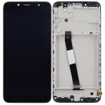 Xiaomi Redmi 7A İle Uyumlu Ekran Dokunmatik Çerçeveli Orijinal (Tüm Renklerle Uyumlu)