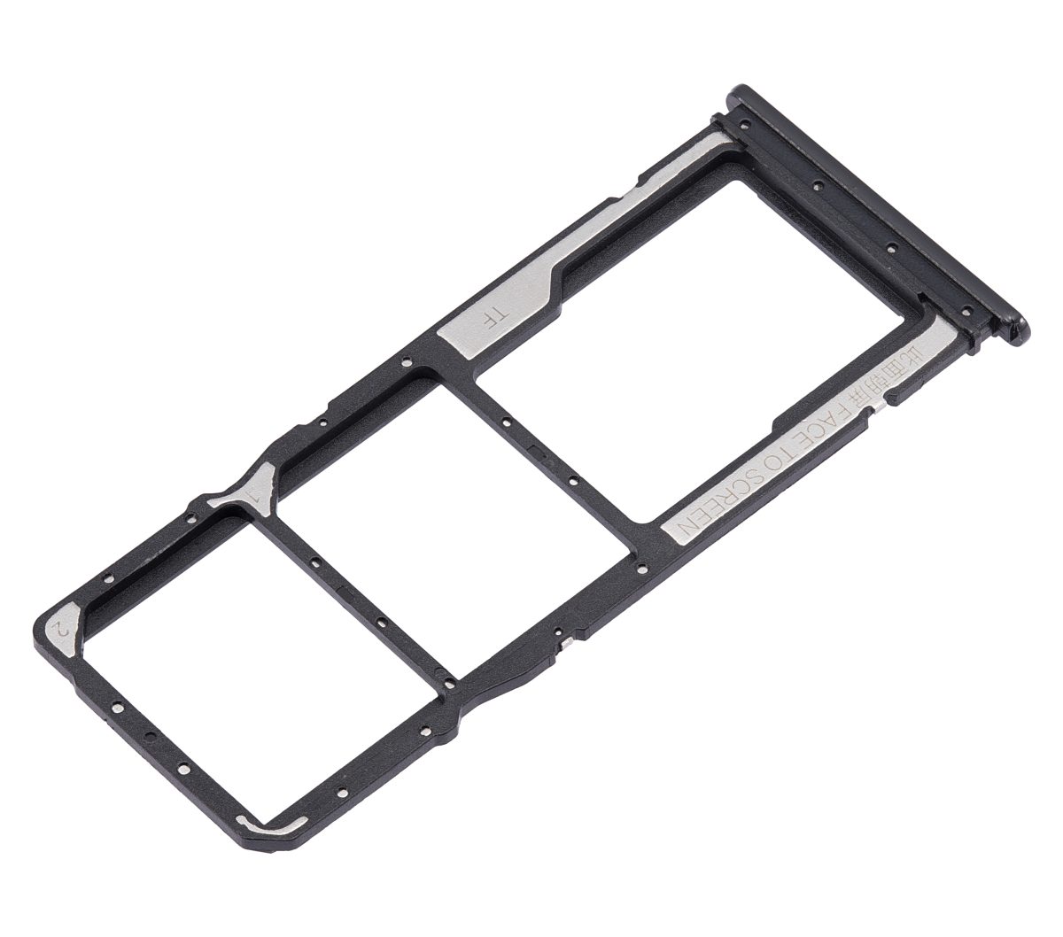 Xiaomi Redmi 8 İle Uyumlu Çift Sim Kart Tepsisi (Onyx Siyah) - Görsel 4