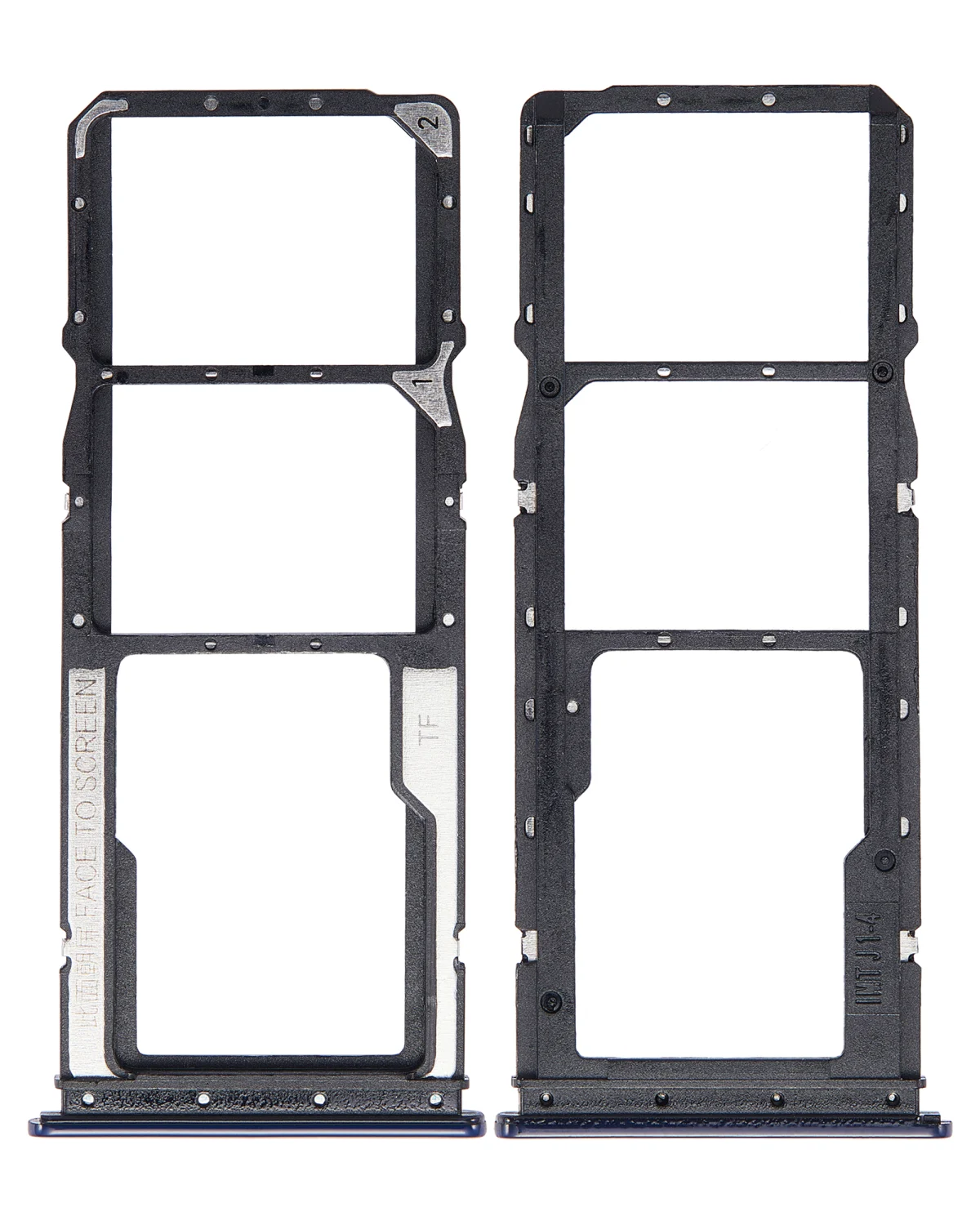 Xiaomi Redmi 8 İle Uyumlu Çift Sim Kart Tepsisi (Safir Mavi)