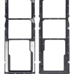 Xiaomi Redmi 8 İle Uyumlu Çift Sim Kart Tepsisi (Safir Mavi)