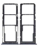 Xiaomi Redmi 8 İle Uyumlu Çift Sim Kart Tepsisi (Safir Mavi)