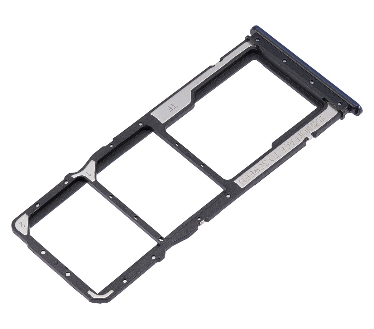 Xiaomi Redmi 8 İle Uyumlu Çift Sim Kart Tepsisi (Safir Mavi) - Görsel 3