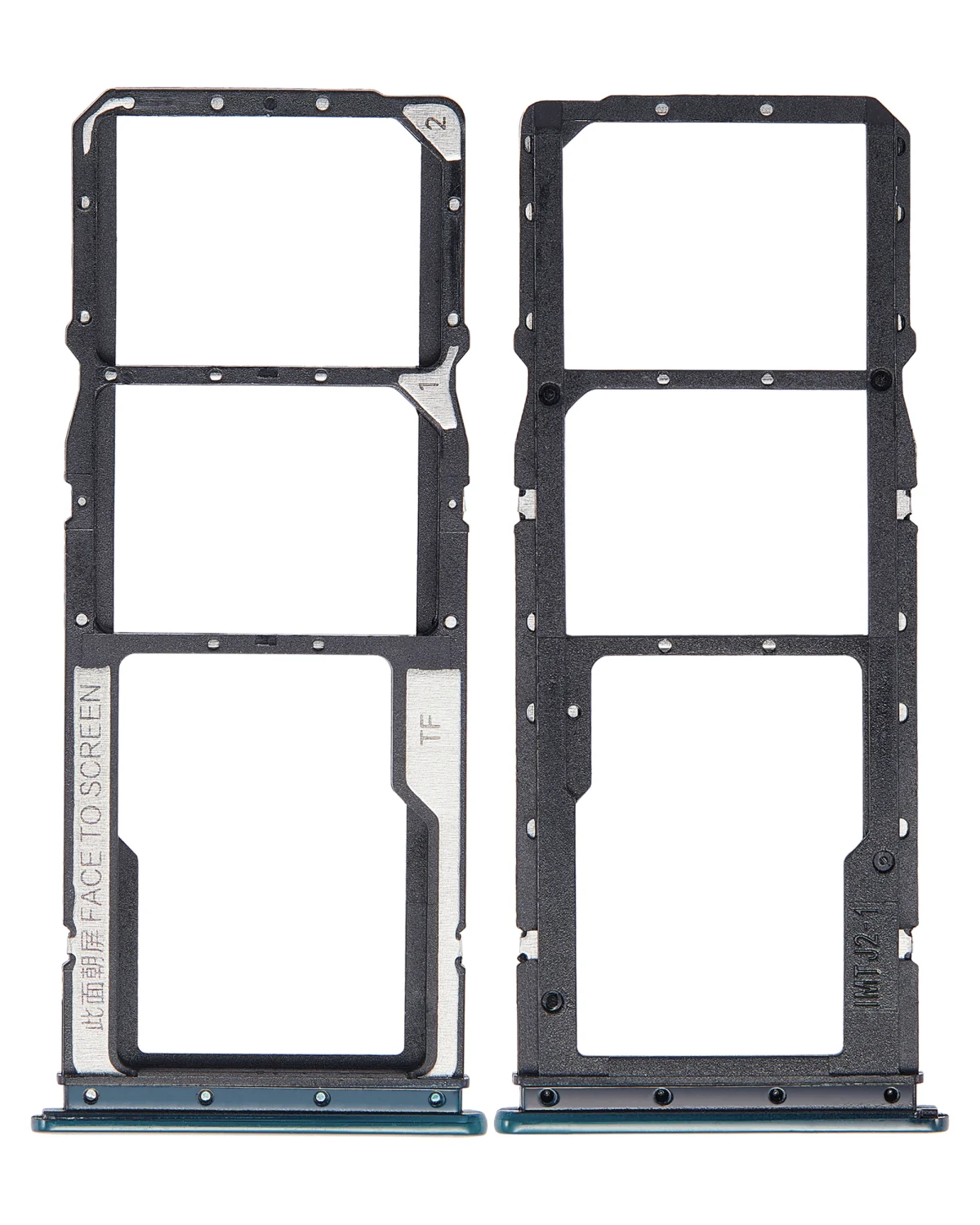 Xiaomi Redmi 8 İle Uyumlu Çift Sim Kart Tepsisi (Yeşil)