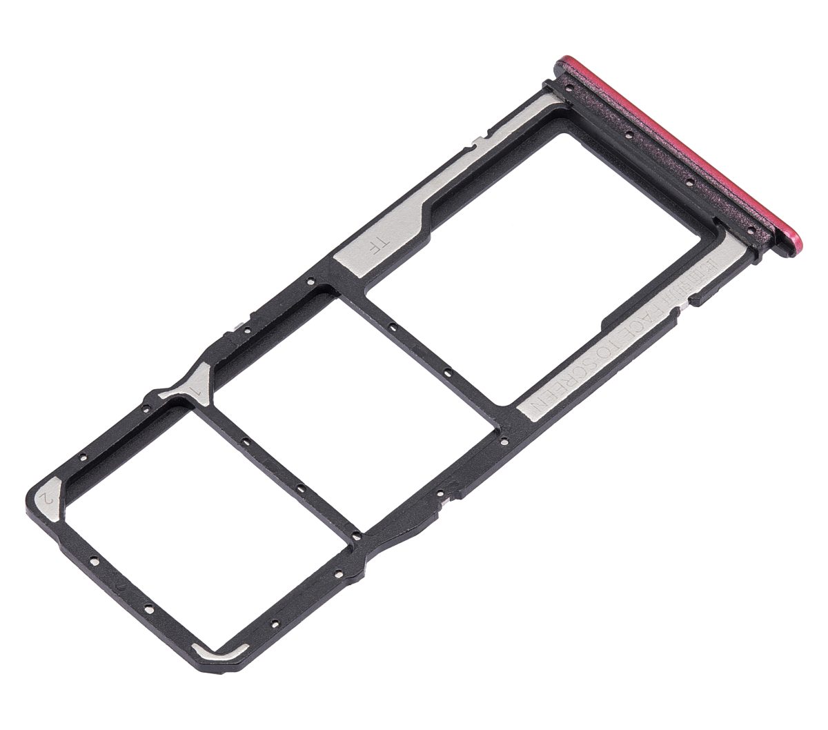 Xiaomi Redmi 8A İle Uyumlu Çift Sim Kart Tepsisi (Gün Batımı Kırmızısı) - Görsel 3