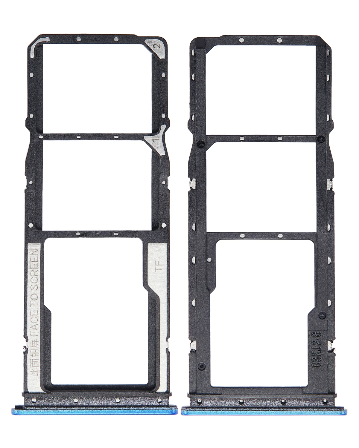 Xiaomi Redmi 8A İle Uyumlu Çift Sim Kart Tepsisi (Okyanus Mavisi)