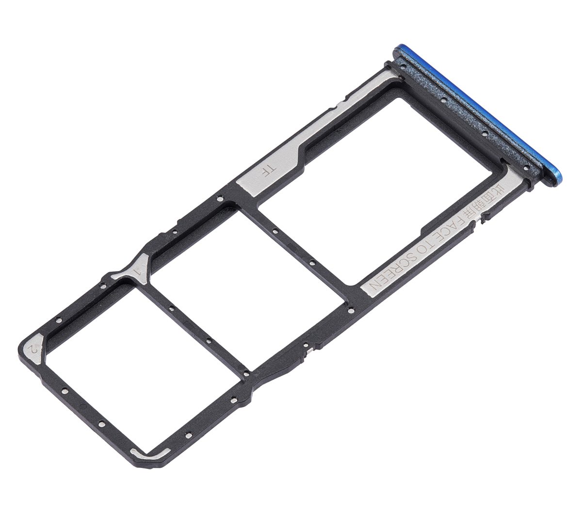 Xiaomi Redmi 8A İle Uyumlu Çift Sim Kart Tepsisi (Okyanus Mavisi) - Görsel 3