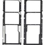 Xiaomi Redmi 9 İle Uyumlu Çift Sim Kart Tepsisi (Yeşil)