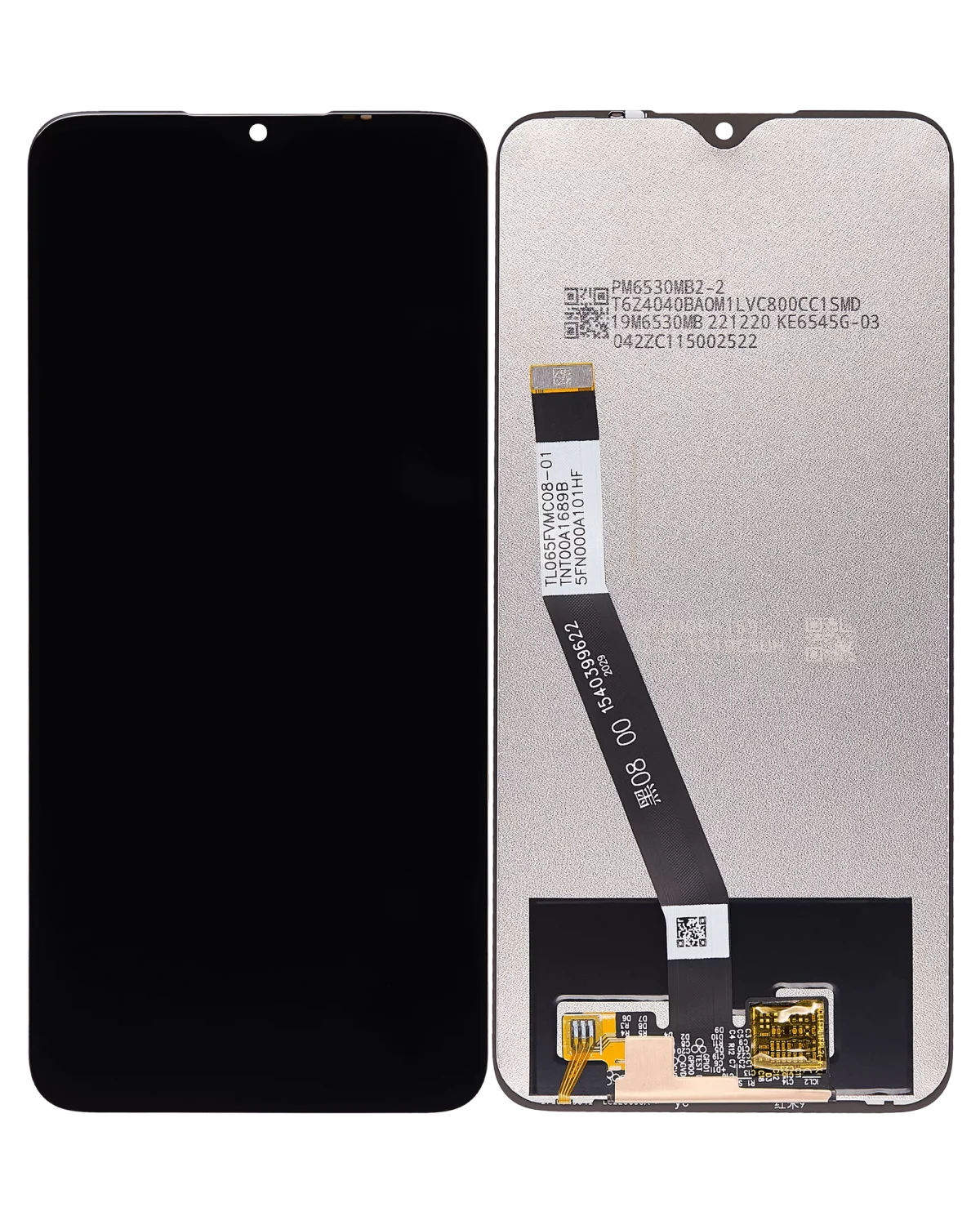 Xiaomi Redmi 9 İle Uyumlu Ekran Dokunmatik Çerçevesiz (A Plus Kalite) (Tüm Renklerle Uyumlu)
