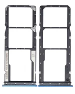 Xiaomi Redmi 9C İle Uyumlu Çift Sim Kart Tepsisi (Mavi)