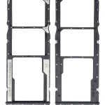 Xiaomi Redmi 9C İle Uyumlu Çift Sim Kart Tepsisi (Pembe)