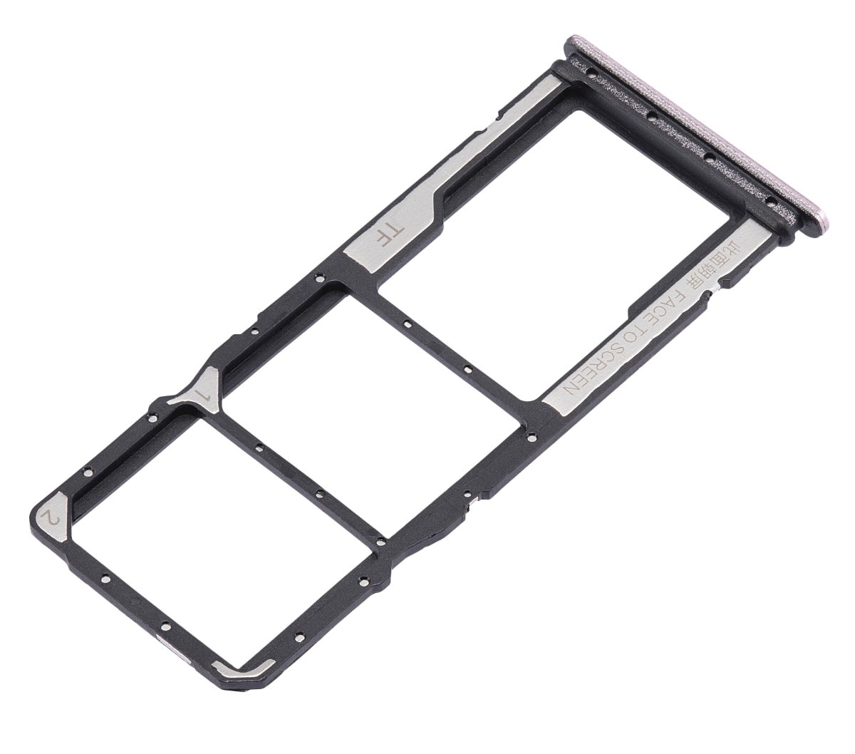Xiaomi Redmi 9C İle Uyumlu Çift Sim Kart Tepsisi (Pembe) - Görsel 3
