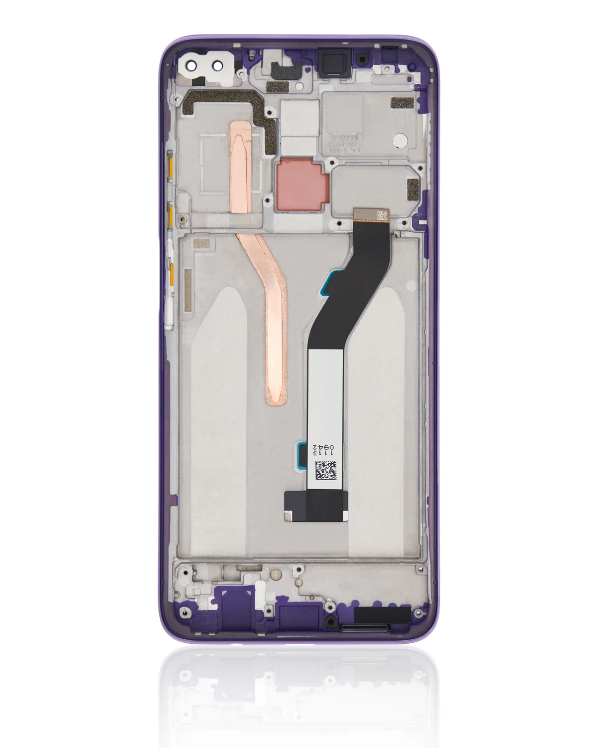 Xiaomi Redmi K30 4G İle Uyumlu Ekran Dokunmatik Çerçeveli (Mor) - Görsel 3