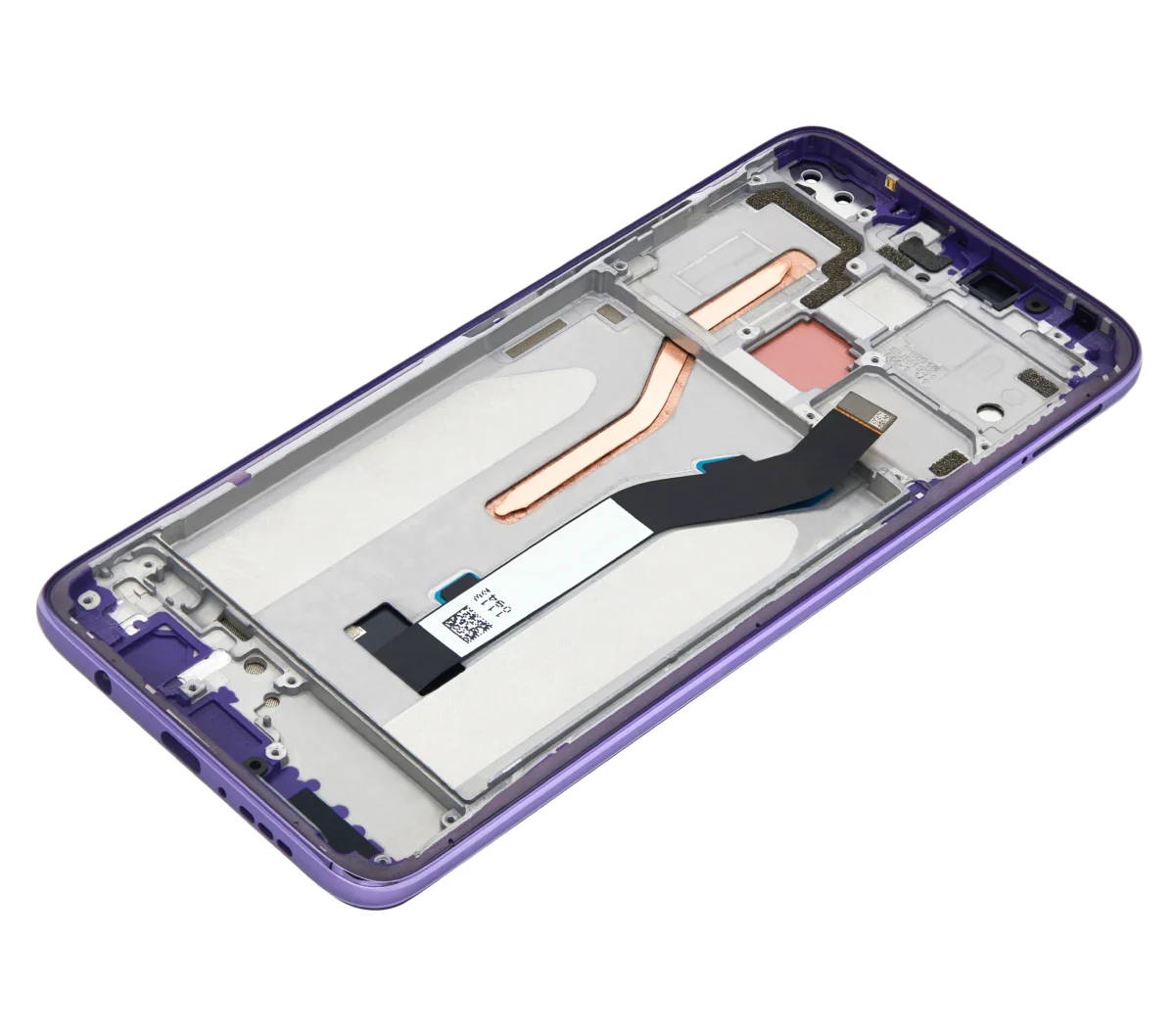 Xiaomi Redmi K30 4G İle Uyumlu Ekran Dokunmatik Çerçeveli (Mor) - Görsel 6