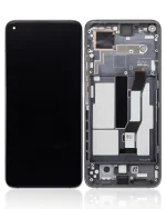 Xiaomi Redmi K30S İle Uyumlu Ekran Dokunmatik Çerçeveli (Orijinal - Kozmik Siyah)
