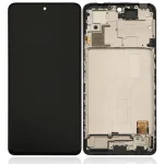 Xiaomi Redmi Note 10 Pro İle Uyumlu Çerçeveli Orijinal Amoled Ekran (Tüm Renkler Uyumlu)