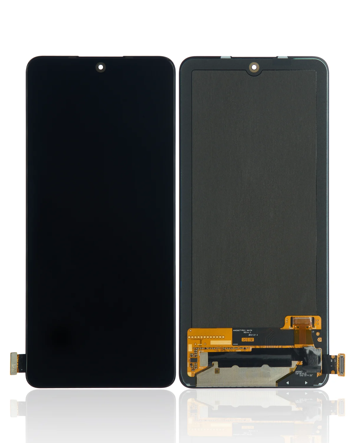 Xiaomi Redmi Note 10 Pro İle Uyumlu Çerçevesiz Orijinal Amoled Ekran (Tüm Renkler Uyumlu)