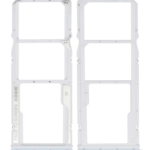 Xiaomi Redmi Note 10 Pro İle Uyumlu Çift Sim Kart Tepsisi (Buzul Mavisi)