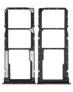 Xiaomi Redmi Note 10 Pro İle Uyumlu Çift Sim Kart Tepsisi (Gradyan Bronz)