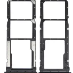 Xiaomi Redmi Note 10 Pro İle Uyumlu Çift Sim Kart Tepsisi (Oniks Grisi)