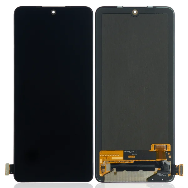 Xiaomi Redmi Note 10 Pro Max İle Uyumlu Çerçevesiz Orijinal Amoled Ekran (Tüm Renkler Uyumlu)
