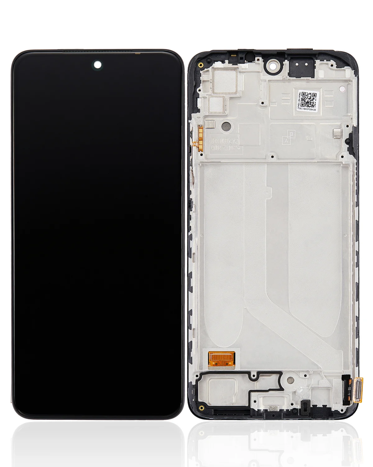 Xiaomi Redmi Note 10S İle Uyumlu Çerçeveli Orijinal Amoled Ekran (Tüm Renkler Uyumlu)