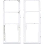 Xiaomi Redmi Note 10S İle Uyumlu Çift Sim Kart Tepsisi (Çakıl Beyazı)